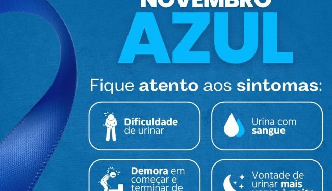 NOVEMBRO AZUL: Previna-se!