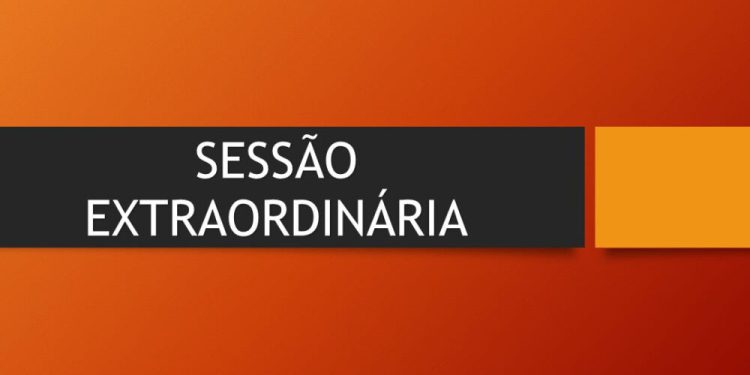 SESSÃO EXTRAORDINÁRIA: Em convocação, vereadores analisarão 05 Projetos de Leis do Executivo